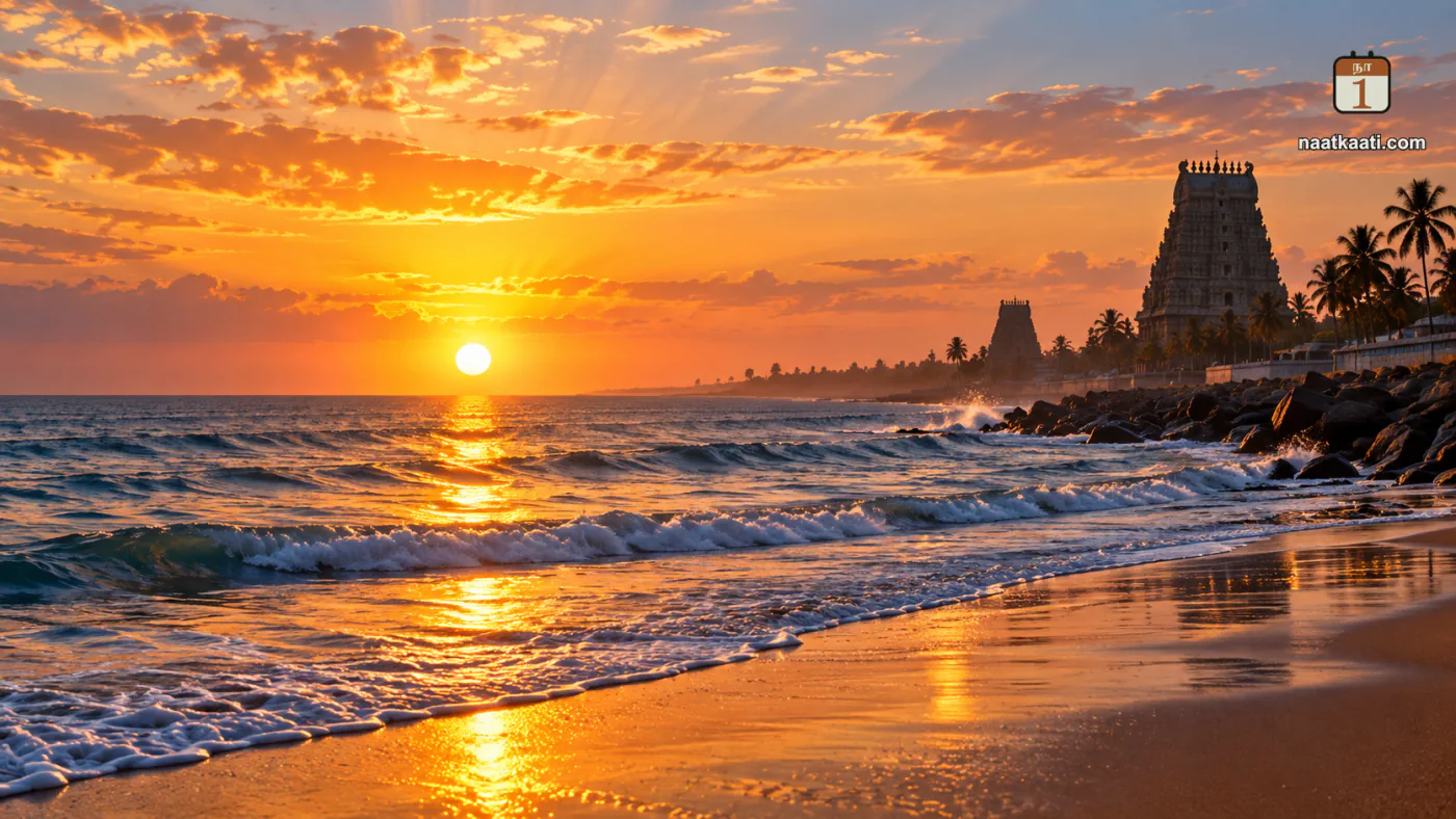 Sunrise, sunset & the Tamil day